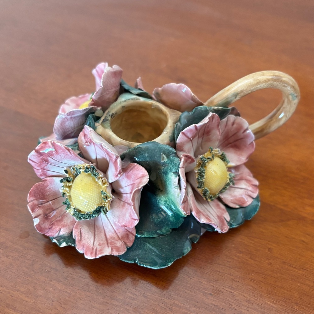 Pair of Italian Candle Holders